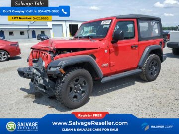 2019 Jeep Wrangler 4WD Sport