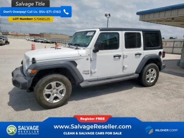2019 Jeep Wrangler 4WD Unlimited Sport