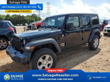 2019 Jeep Wrangler 4WD Unlimited Sport