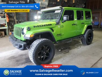 2019 Jeep Wrangler 4WD Unlimited Sahara