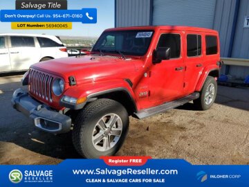 2019 Jeep Wrangler 4WD Unlimited Sahara