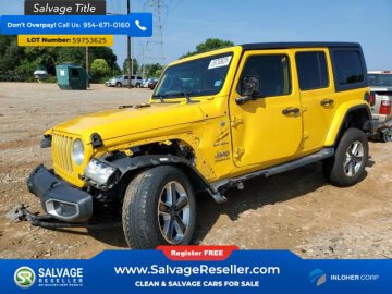 2019 Jeep Wrangler 4WD Unlimited Sahara