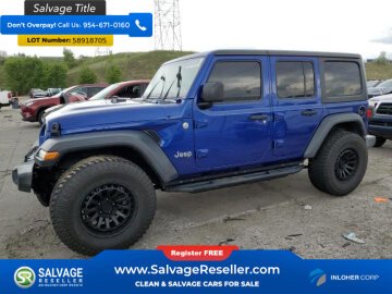 2019 Jeep Wrangler 4WD Unlimited Sport