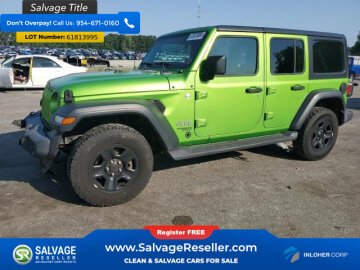 2019 Jeep Wrangler 4WD Unlimited Sport