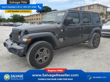 2019 Jeep Wrangler 4WD Unlimited Sport