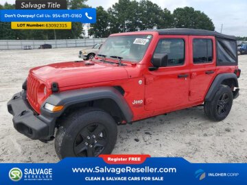 2019 Jeep Wrangler 4WD Unlimited Sport