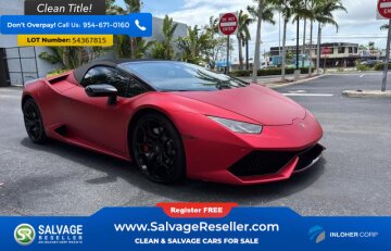 2019 Lamborghini Huracan LP 580-2 Spyder