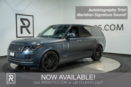 Photo 1 for 2019 Land Rover Range Rover