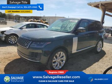 New 2019 Land Rover Range Rover Supercharged