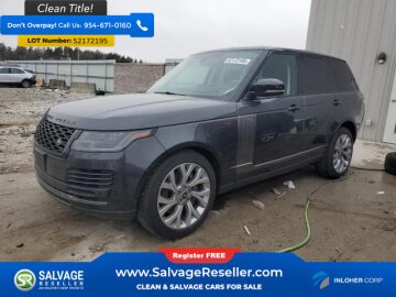2019 Land Rover Range Rover HSE