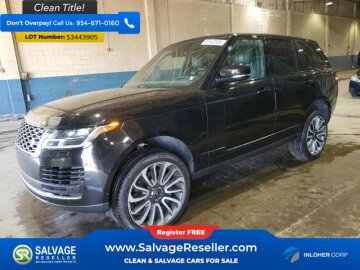 2019 Land Rover Range Rover HSE
