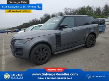 2019 Land Rover Range Rover HSE