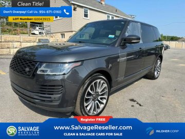 2019 Land Rover Range Rover Long Wheelbase Supercharged