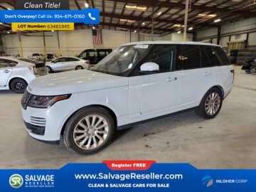 2019 Land Rover Range Rover HSE