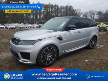 2019 Land Rover Range Rover Sport Supercharged