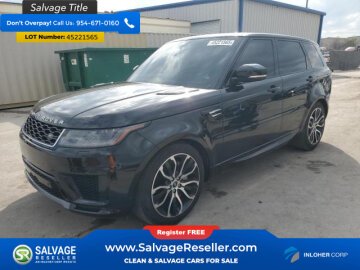 New 2019 Land Rover Range Rover Sport HSE