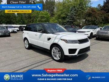 2019 Land Rover Range Rover Sport HSE