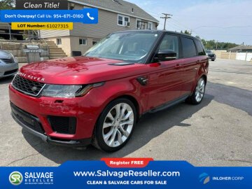 2019 Land Rover Range Rover Sport HSE