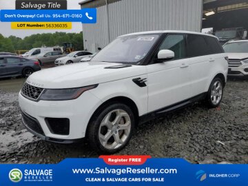 2019 Land Rover Range Rover Sport HSE