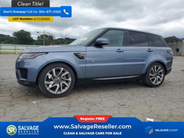 2019 Land Rover Range Rover Sport HSE