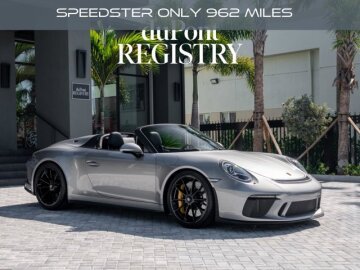 2019 Porsche 911 Speedster