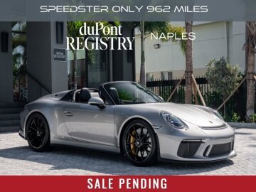 2019 Porsche 911 Speedster