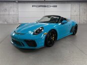 2019 Porsche 911 Speedster