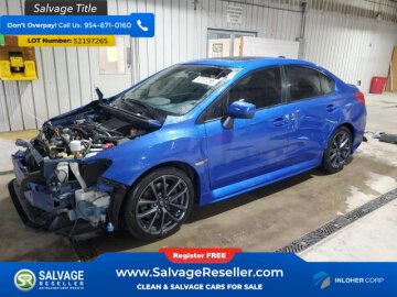 New 2019 Subaru WRX Premium