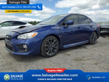 2019 Subaru WRX