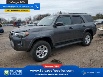 New 2019 Toyota 4Runner 4WD