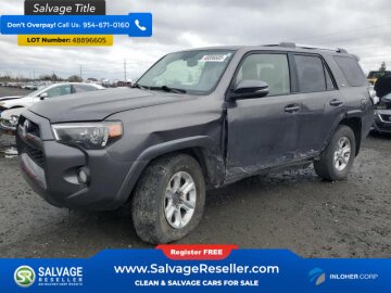 New 2019 Toyota 4Runner 4WD