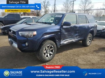 New 2019 Toyota 4Runner 4WD