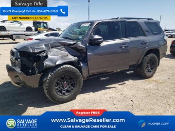 2019 Toyota 4Runner 4WD