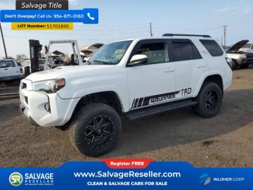 2019 Toyota 4Runner 4WD