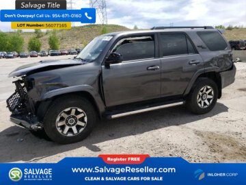 2019 Toyota 4Runner 4WD