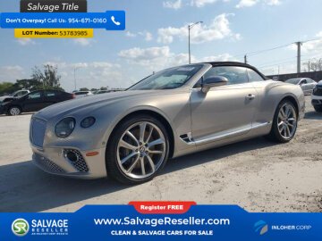 2020 Bentley Continental GT Convertible