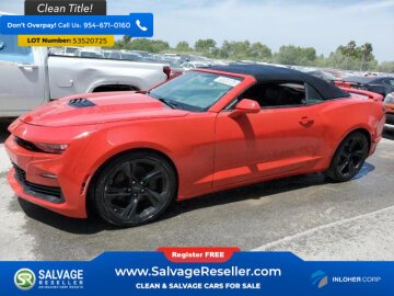 New 2020 Chevrolet Camaro SS Convertible w/ 2SS