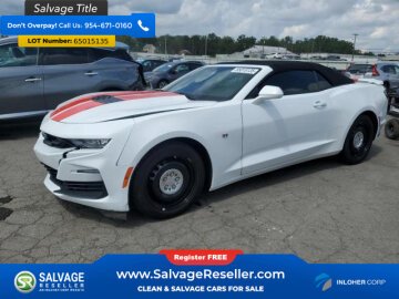 2020 Chevrolet Camaro SS Convertible w/ 2SS
