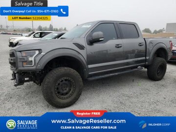 New 2020 Ford F150 4x4 Crew Cab Raptor