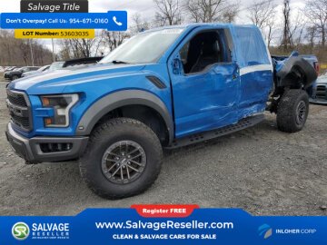 New 2020 Ford F150 4x4 Crew Cab Raptor