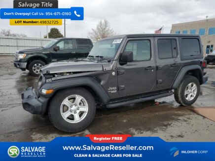 Photo 1 for New 2020 Jeep Wrangler 4WD Unlimited Sport