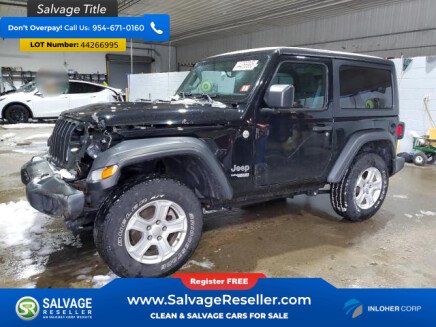 Photo 1 for New 2020 Jeep Wrangler 4WD Sport
