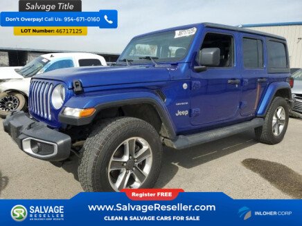 Photo 1 for New 2020 Jeep Wrangler 4WD Unlimited Sahara