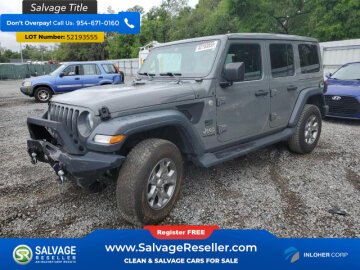 New 2020 Jeep Wrangler 4WD Unlimited Sport