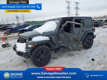 New 2020 Jeep Wrangler 4WD Unlimited Sport