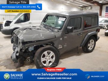New 2020 Jeep Wrangler 4WD Sport