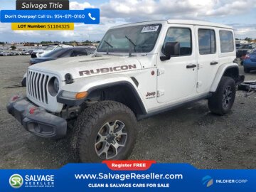 New 2020 Jeep Wrangler 4WD Unlimited Rubicon