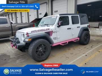 New 2020 Jeep Wrangler 4WD Unlimited Sport