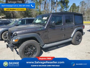New 2020 Jeep Wrangler 4WD Unlimited Sport