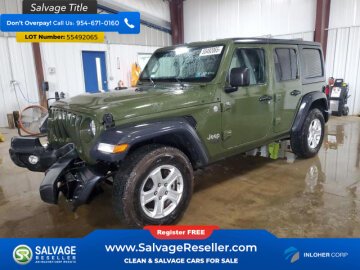 New 2020 Jeep Wrangler 4WD Unlimited Sport